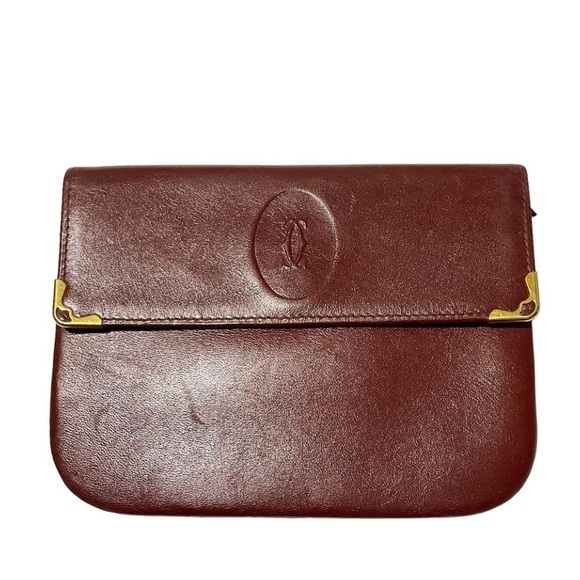 😘NEW Cartier leather clutch😘   💯 authentic  Coa w  purchase  of listing - Picture 6 of 6